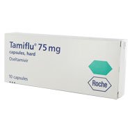 75mg Tamiflu tabletteske fra Roche