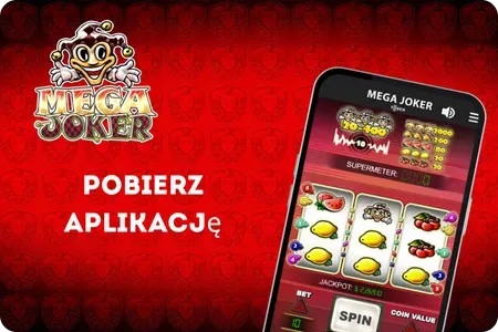 Mega Joker Aplikacja mobilna